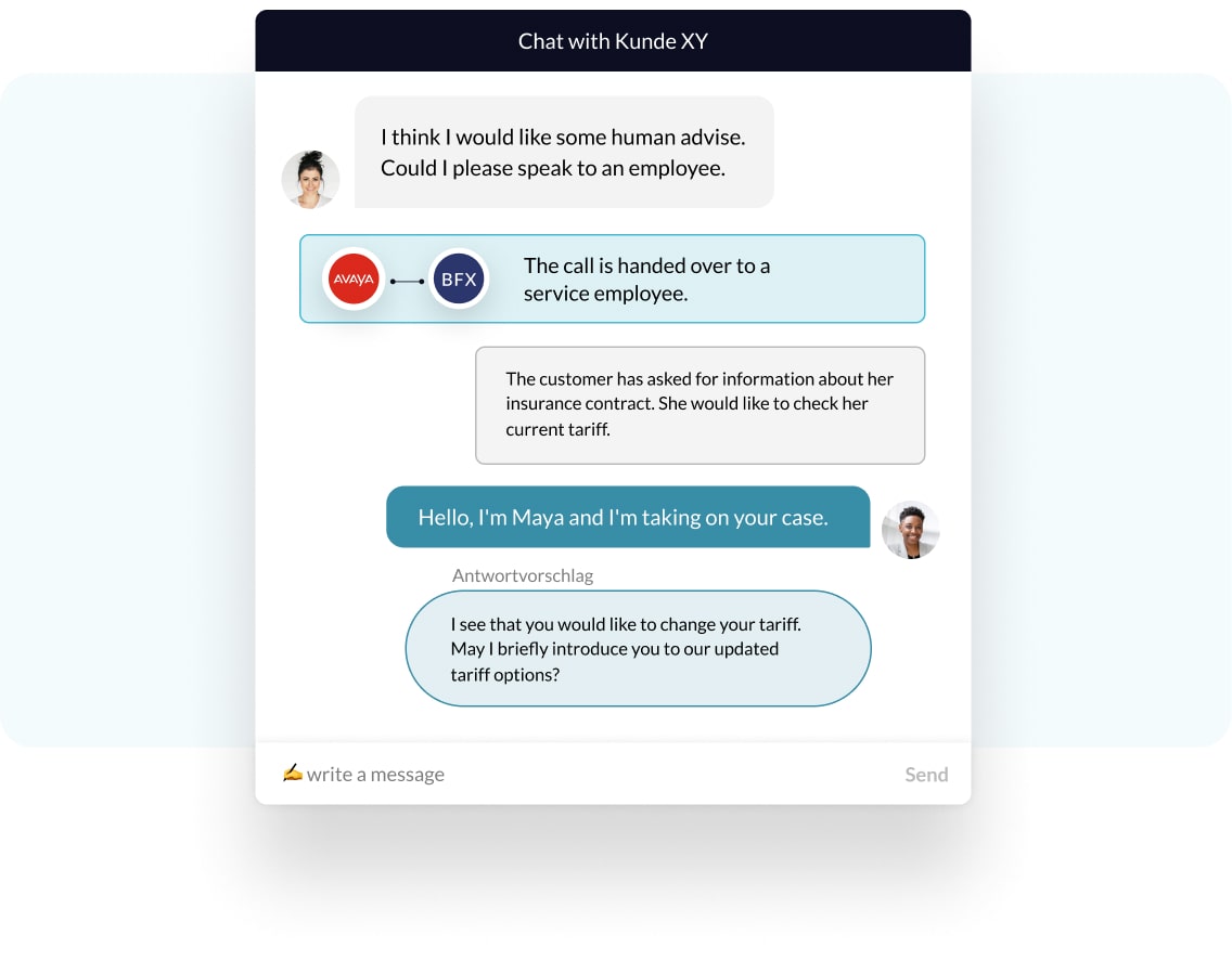 BOTfriends Avaya Agent-Assist