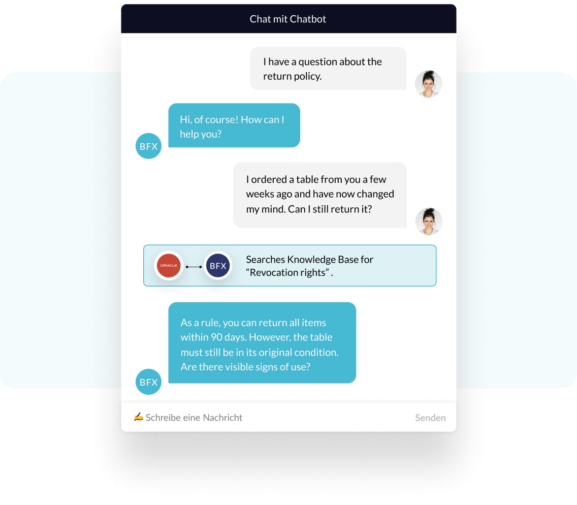Oracle Fusion Service AI Chatbot Integration BOTfriends Oracle fusion service ai chatbot integration botfriends