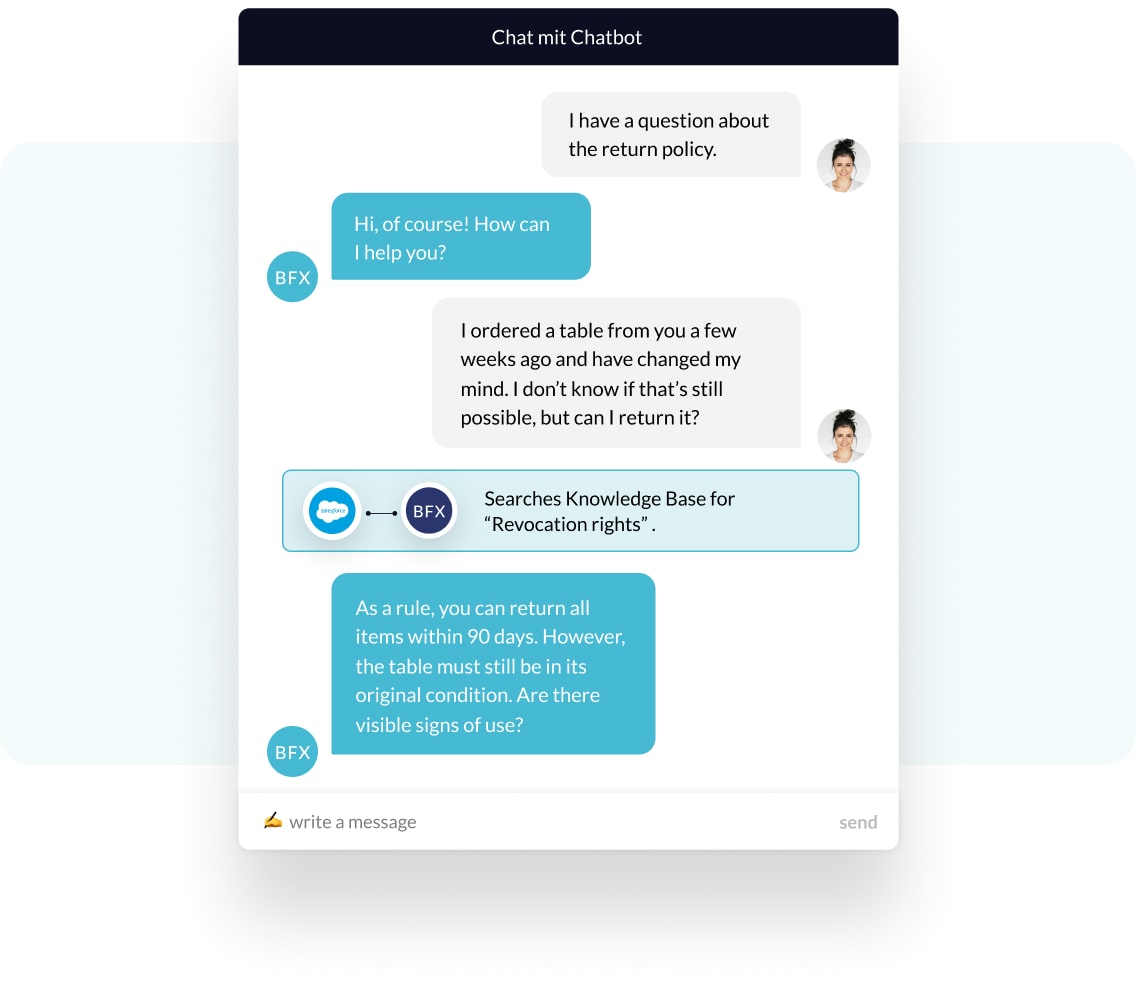 BOTfriends Salesforce Knowledge Base
