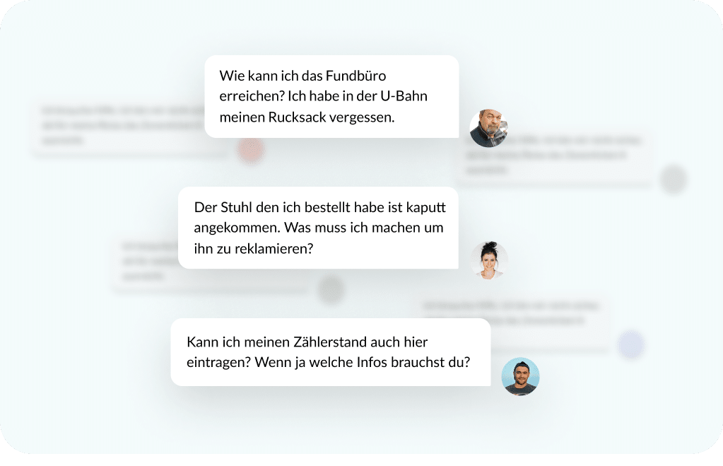 Botfriends chatbots standard questions