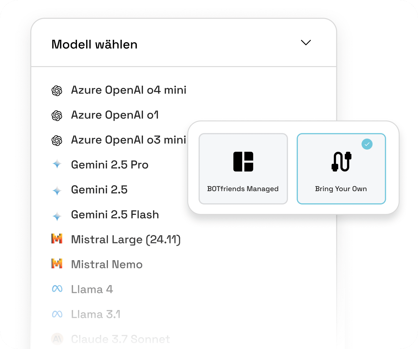 AI Agent LLM model selection