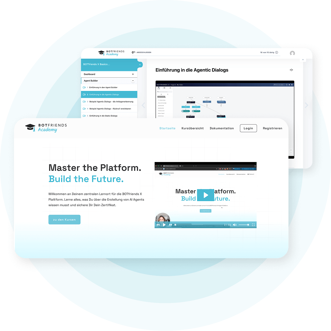 BOTfriends Academy advantages