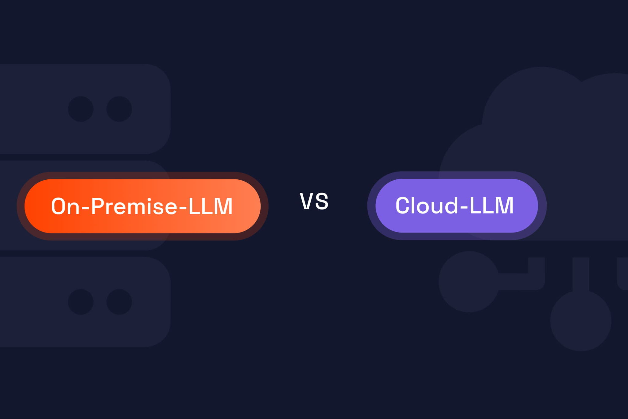 On-Premise-LLM vs. Cloud-LLM