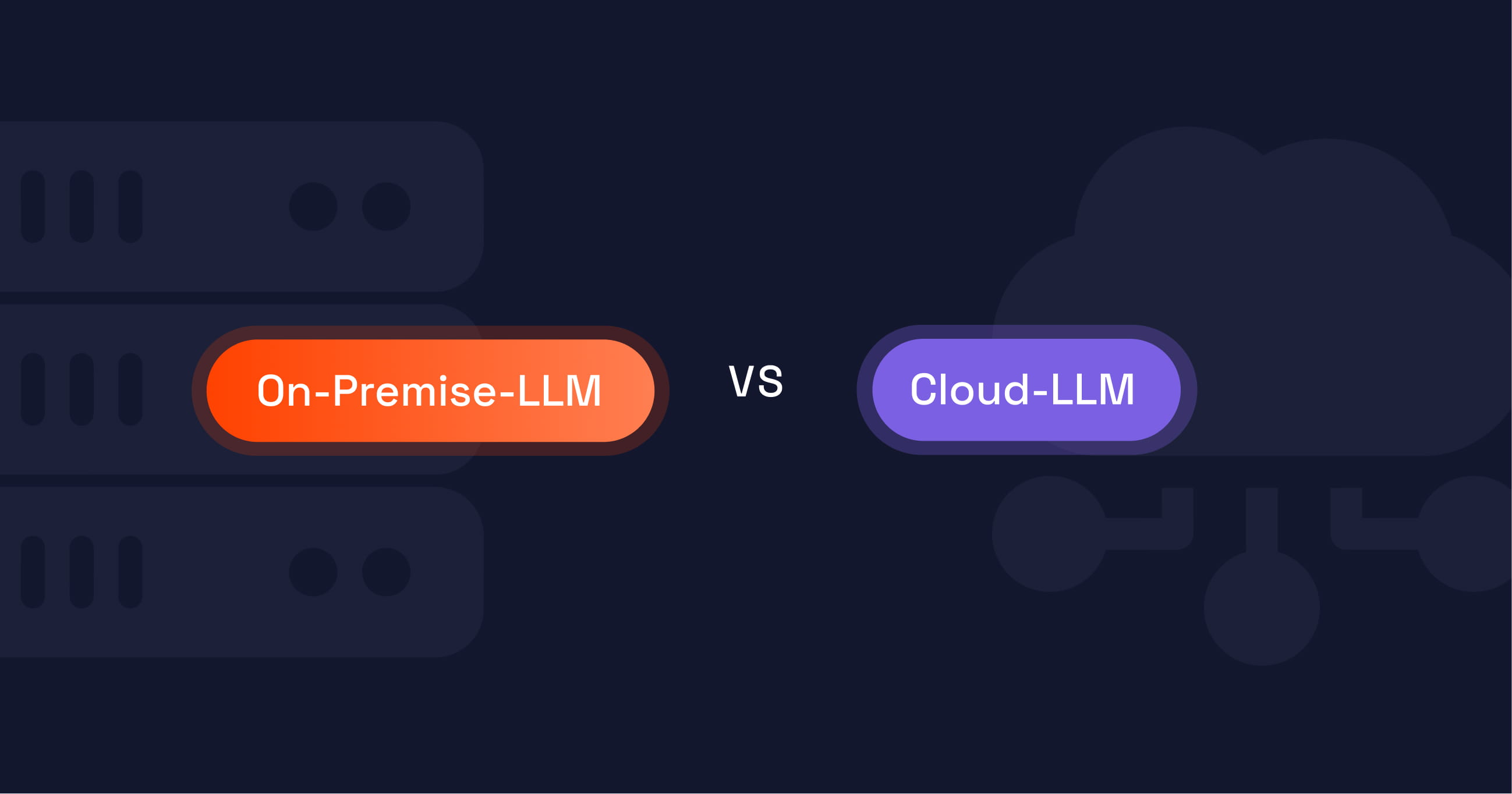 On-Premise-LLM vs. Cloud-LLM
