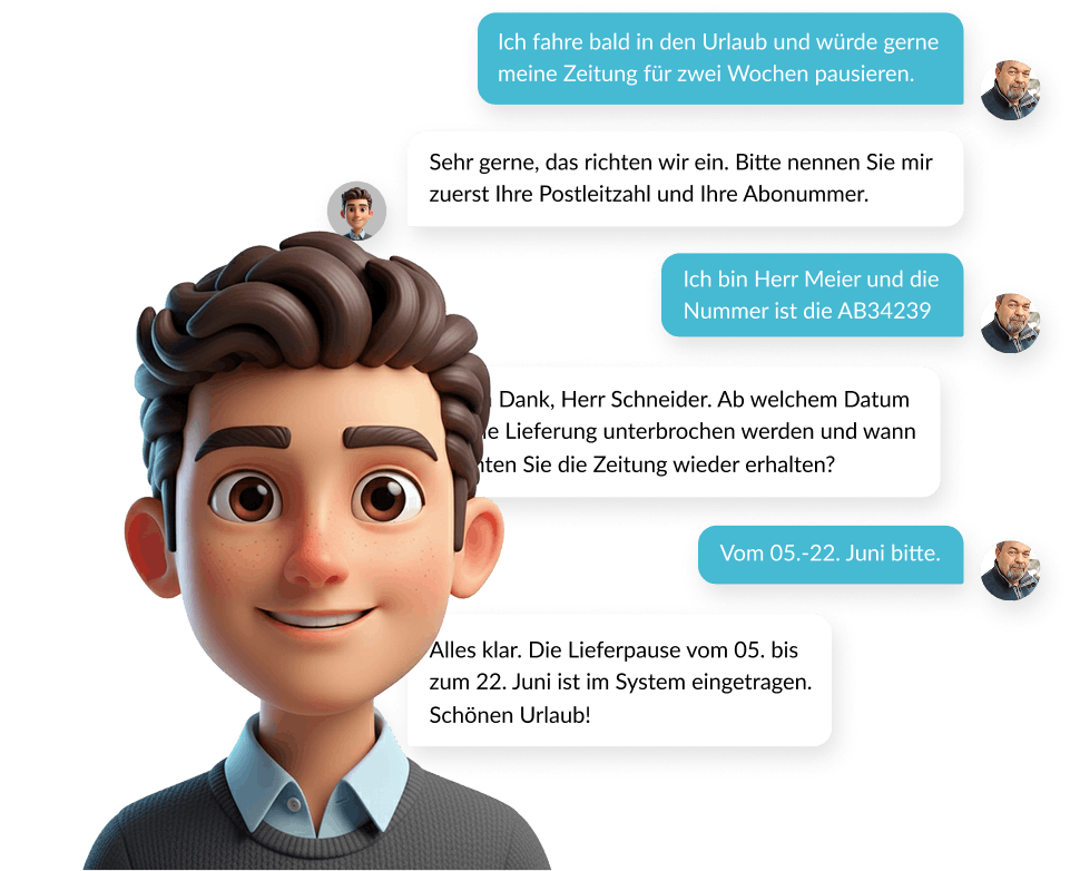 BOTfriends AI Agent Pressewesen