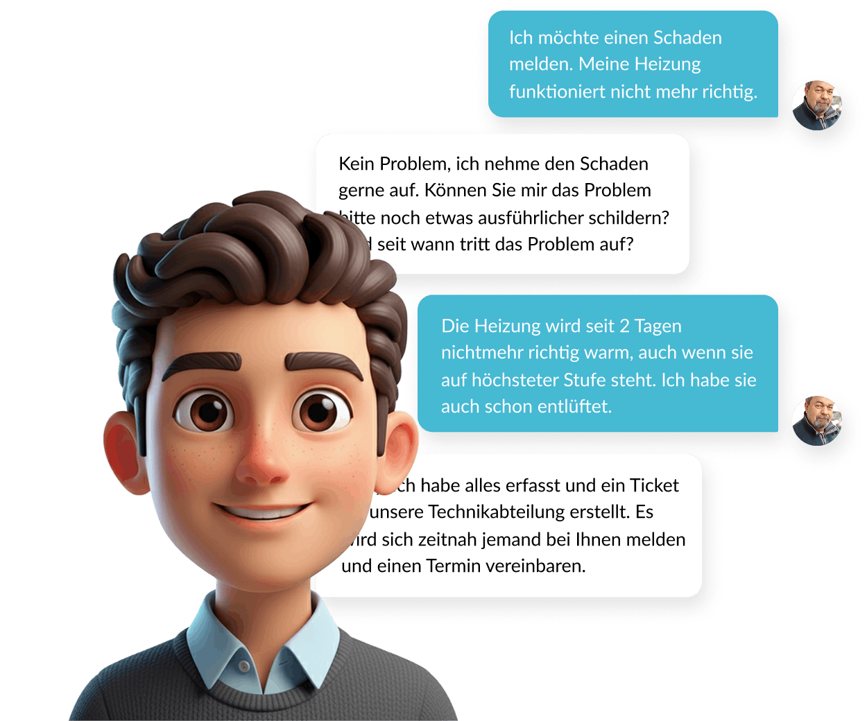 BOTfriends AI Agent Wohnungsgesellschaft